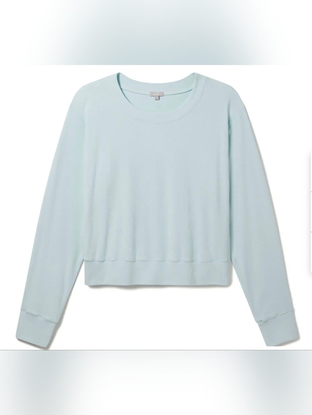 PJ Harlow Sammie Knit sweatshirt Aqua Size Xs